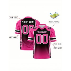 Customized large-sized football jerseys, personalized sportswear stitching, team names and numbers, large-sized Women's jerseys, loose and sporty