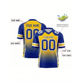 Customized large-sized football jerseys, personalized sportswear stitching, team names and numbers, large-sized Women's jerseys, loose and sporty