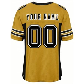 Custom Mesh Football Jersey - Personalized Practice Jerseys for Women, Stitched and Printed Name& Number, Lightweight& Breathable for Training and Games
