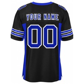 Custom Mesh Football Jersey - Personalized Practice Jerseys for Women, Stitched and Printed Name& Number, Lightweight& Breathable for Training and Games