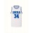 Men'S Basketball Tank Top, Letter & Number 34 Embroidery Sports Top, Classic Breathable Sports Uniform For Training And Competition