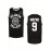 Black Basketball Jersey, Polyester, Round Neck, Available in Sizes S to 3XL.