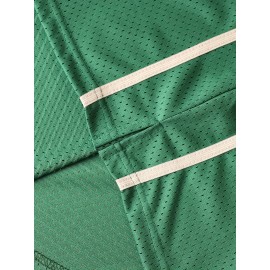 Stitched #11 Mens Green Basketball Jersey, Breathable, Sleeveless, Embroidered Uniform Shirt For Men, Perfect For Sports & Outdoor Activities