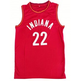 Stitched #22 Red Basketball Jersey, Breathable, Sleeveless, Embroidered Uniform Shirt For Men, Perfect For Sports & Outdoor Activities
