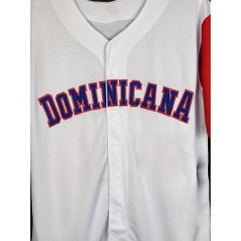 Men's #19 Embroidered White Baseball Jersey - V-Neck, Button-Up, Polyester, Machine Washable - Perfect for Sports & Parties