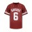 [Team Apparel] Men's #6 Maroon American Football Jersey - Stitched Name & Number, V-Neck, Polyester, Machine Washable - Ideal for Team Sports, Parties & Casual Wear, Athletic Clothing|Relaxed Fit|Durable Jersey, Football Gear