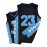 #23 Black Basketball Jersey, Polyester, Available In Sizes S To 3XL.