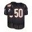 Men's#50 Navy Football Jeresys Stitched
