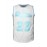 Men's #23 White Basketball Jersey with Embroidered Name and Number, Polyester, V-Neck, Machine Washable, Sizes S-3XL, Ball Clothes
