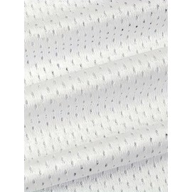 Men's White #33 Film Breathable Football Shirt, Sports V-neck Short Sleeve Training And Game Uniform, Embroidered American Football Shirt