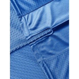 Men's Polyester Rugby Jersey | V-Neck, Breathable & Stretchy | Multi-Season Sports Top with Details | Ideal for Casual Wear & Team Sports | Machine Washable | Suitable for All Seasons