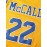 Mens Stitched 22 Yellow Basketball Jersey, Breathable, Sleeveless, Embroidered Uniform Shirt For Men, Perfect For Sports & Outdoor Activities