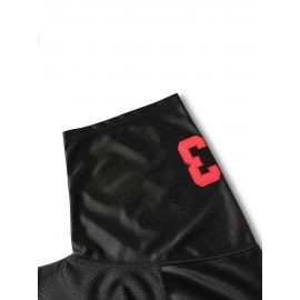 Men'S Retro #23 Black Football Jersey Name & Number Graphic