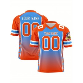 Customized large-sized football jerseys, personalized sportswear stitching, team names and numbers, large-sized Women's jerseys, loose and sporty