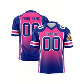 Customized large-sized football jerseys, personalized sportswear stitching, team names and numbers, large-sized Women's jerseys, loose and sporty