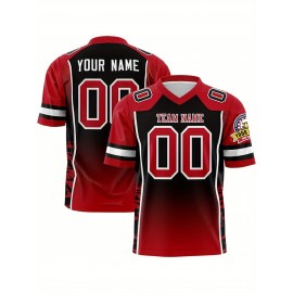 Customized large-sized football jerseys, personalized sportswear stitching, team names and numbers, large-sized Women's jerseys, loose and sporty