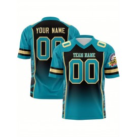 Customized large-sized football jerseys, personalized sportswear stitching, team names and numbers, large-sized Women's jerseys, loose and sporty