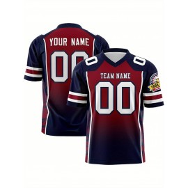 Customized large-sized football jerseys, personalized sportswear stitching, team names and numbers, large-sized Women's jerseys, loose and sporty