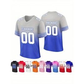 Female football fans who customize large-sized Women's football jerseys, personalized football jerseys with team names and numbers, and customized football uniforms as gifts