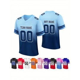 Female football fans who customize large-sized Women's football jerseys, personalized football jerseys with team names and numbers, and customized football uniforms as gifts